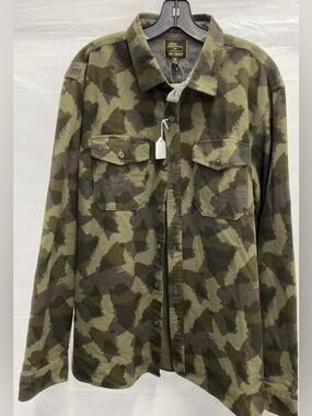 L.L. Bean x Todd Snyder Men's Camo Flannel Shirt  SZ XL Brown Camouflage NWT